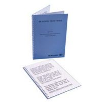 Keeler Four Page Washable Reading Test Type