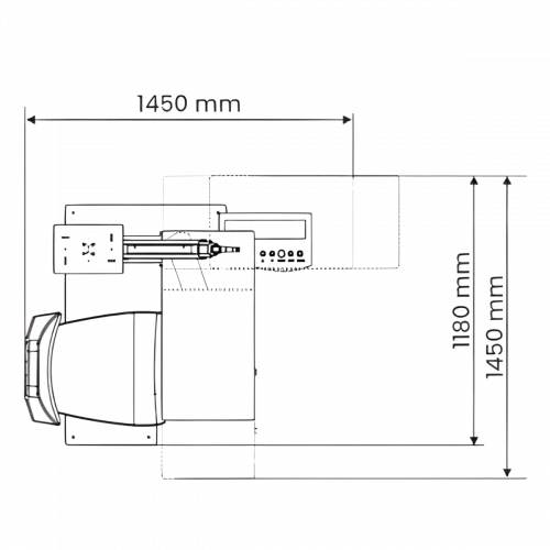 YRT-1000 Horizontal Measurements